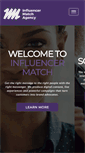 Mobile Screenshot of influencermatch.com